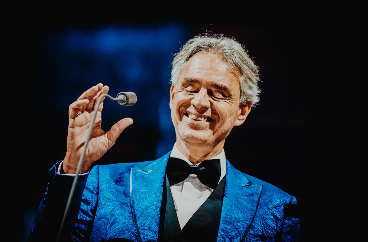 Dates announced for Andrea Bocelli