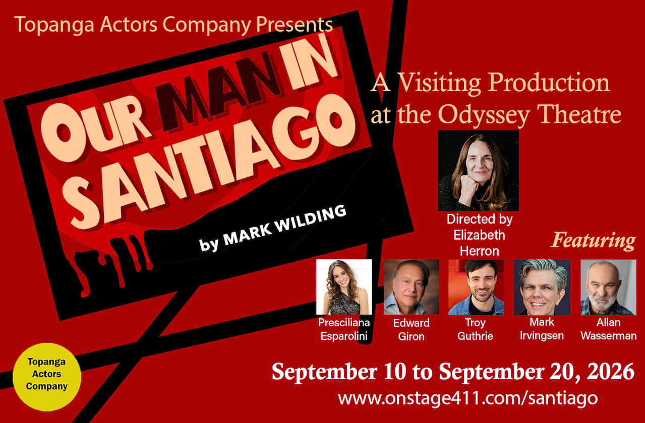 Dates announced for Our Man In Santiago