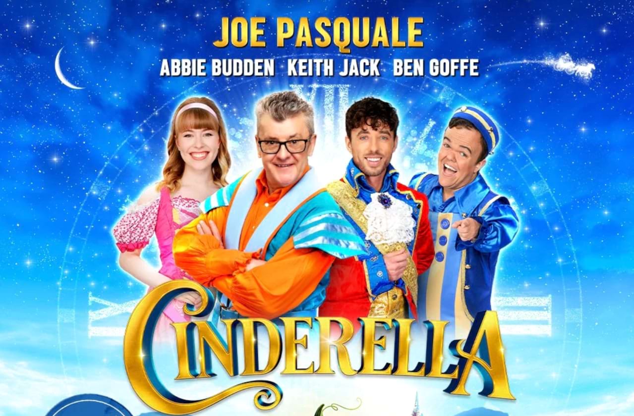 Helen George, Charlie Stemp and Basil Brush Cinderella Panto
