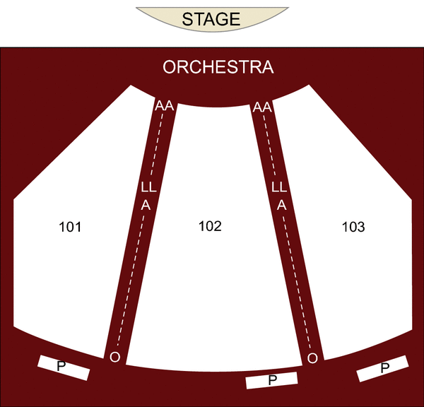 Terry Fator Theatre, Las Vegas, NV - Seating Chart & Stage ...