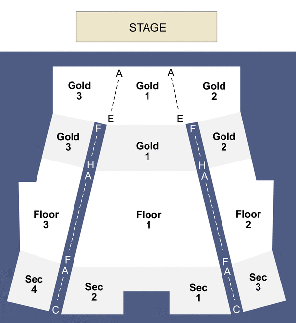 Vic Theater, Chicago, IL Seating Chart & Stage