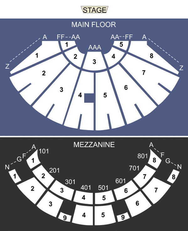 Star Plaza Theater Seating Chart