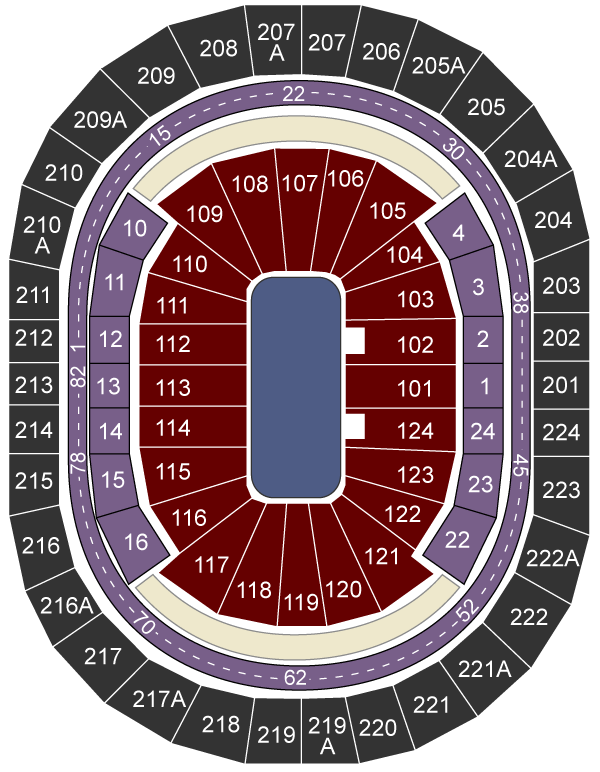 Wachovia Virtual Seating Chart