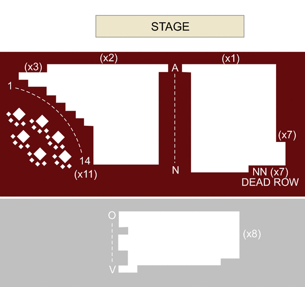 Theatre Of The Living Arts, Philadelphia, PA - Seating Chart ...