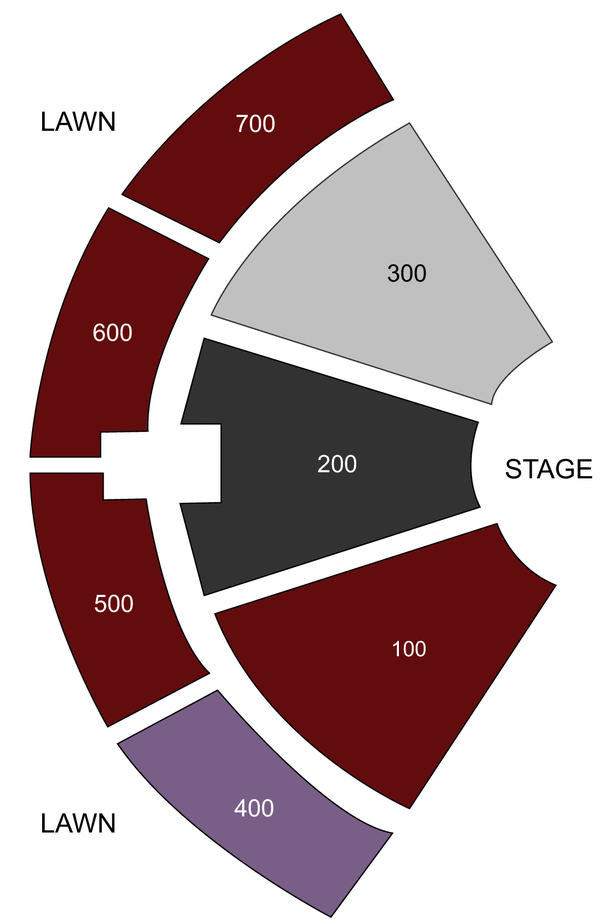 Freedom Hill Amphitheater Seating Chart