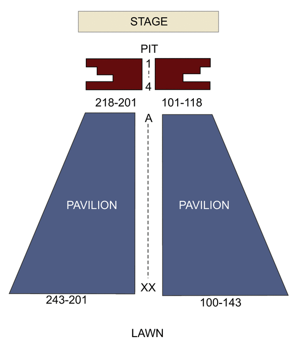 Music Hall Seating Chart Detroit Mi