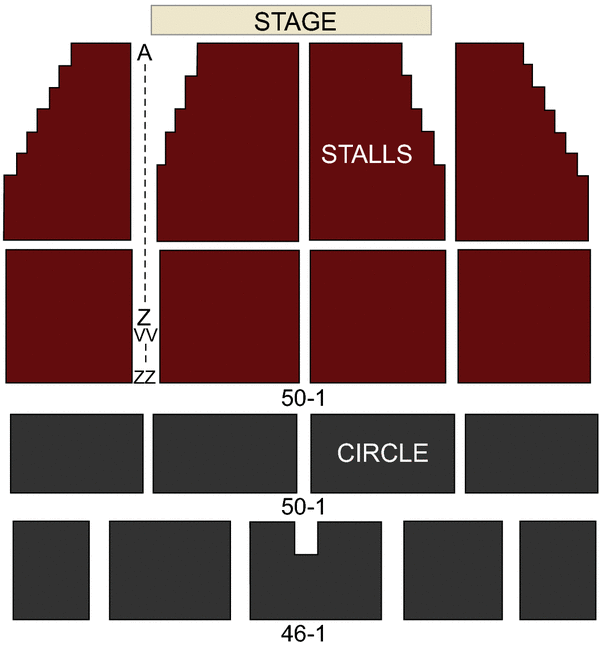 Dominion Theatre Seating Chart