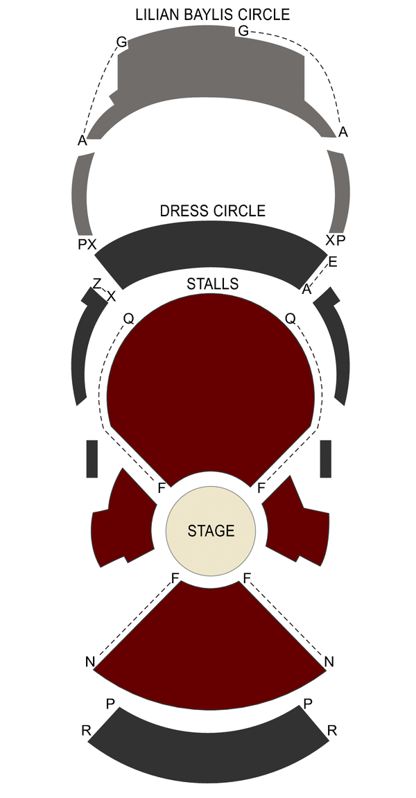 Old Vic Theatre Seating Chart