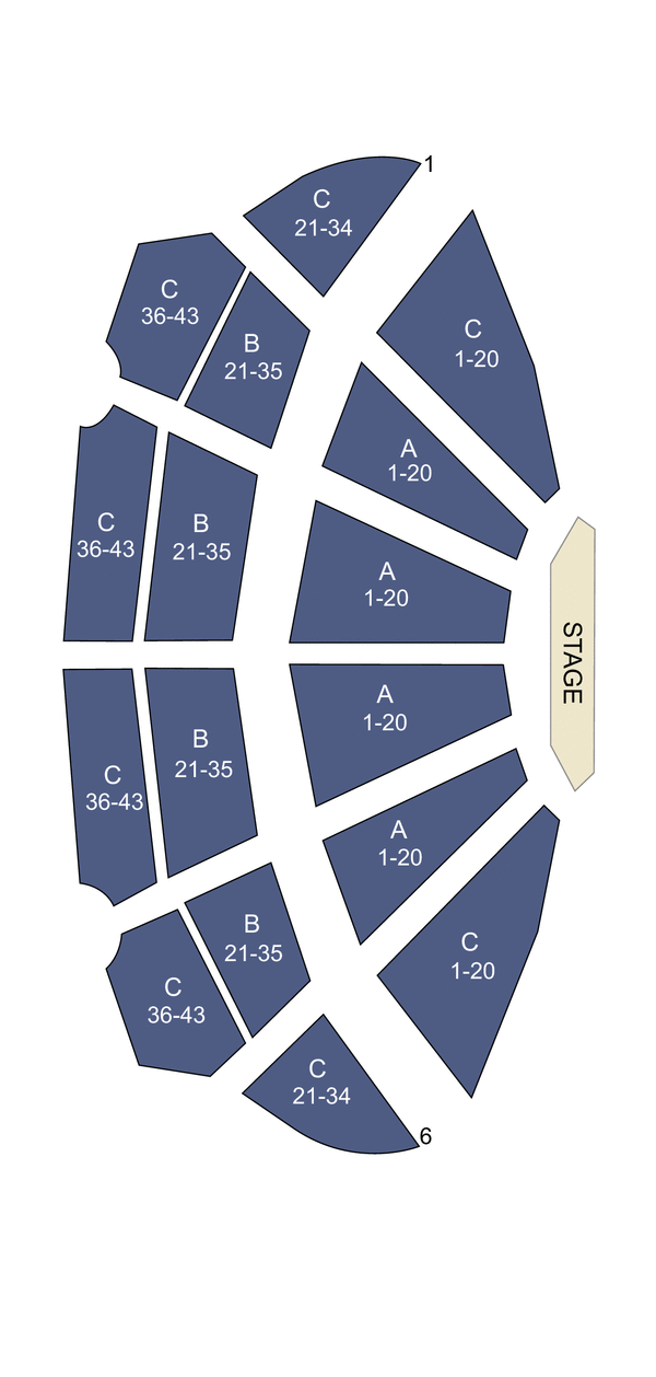 Seating Chart, Events