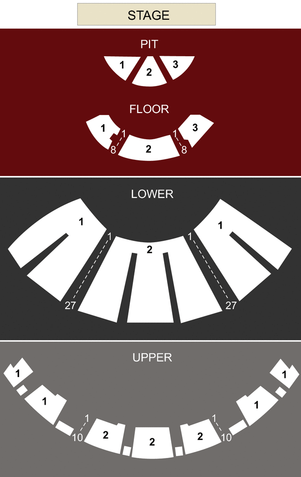 Bellco Theatre Seating Chart