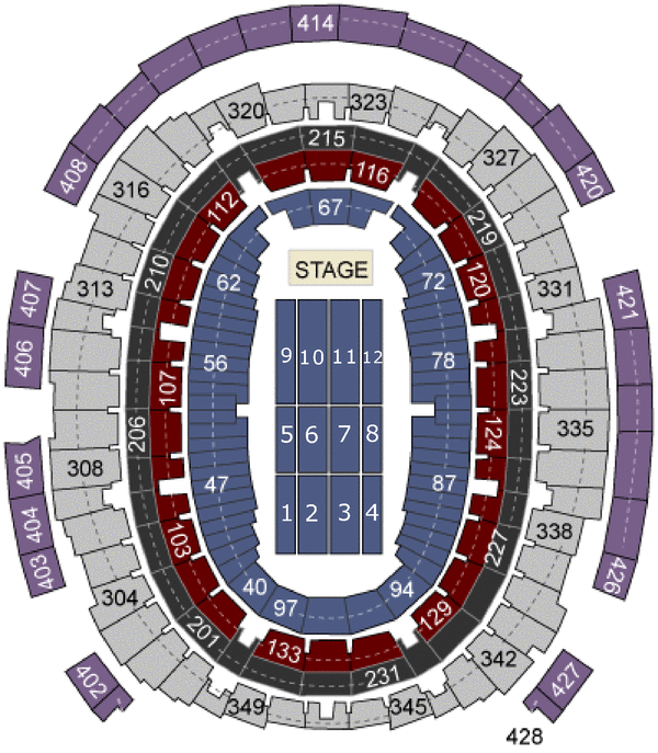 Madison Square Garden, New York, NY - Seating Chart & Stage ...