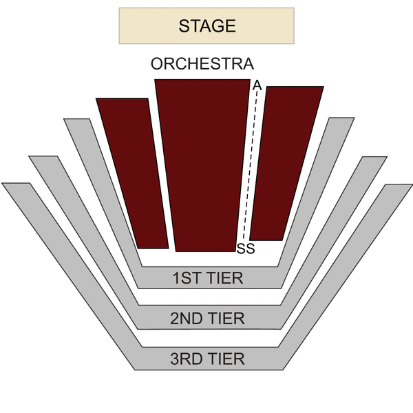 Fisher Theater Seating Chart