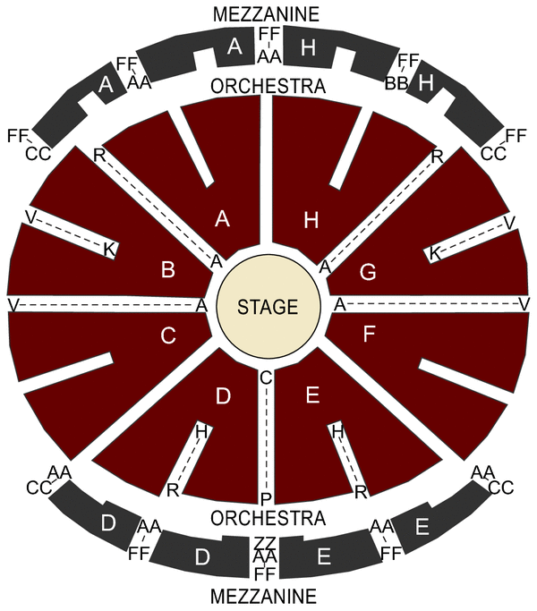 NYCB Theatre at Westbury Seating Chart