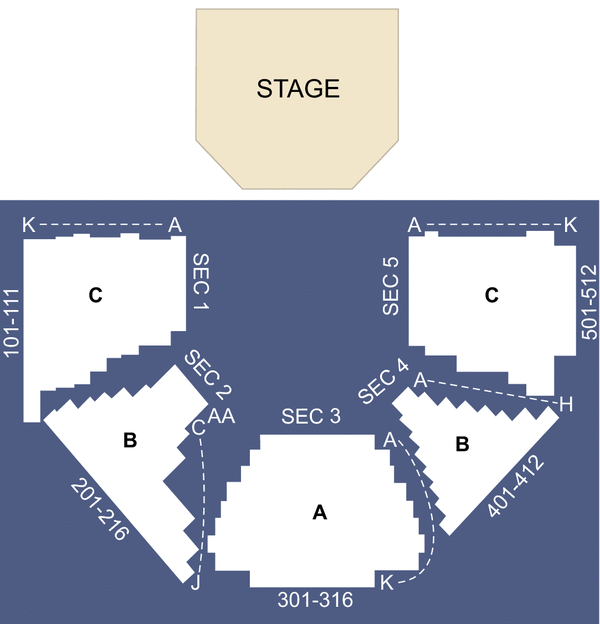 Apollo Theater Mainstage, Chicago, IL Seating Chart & Stage Chicago
