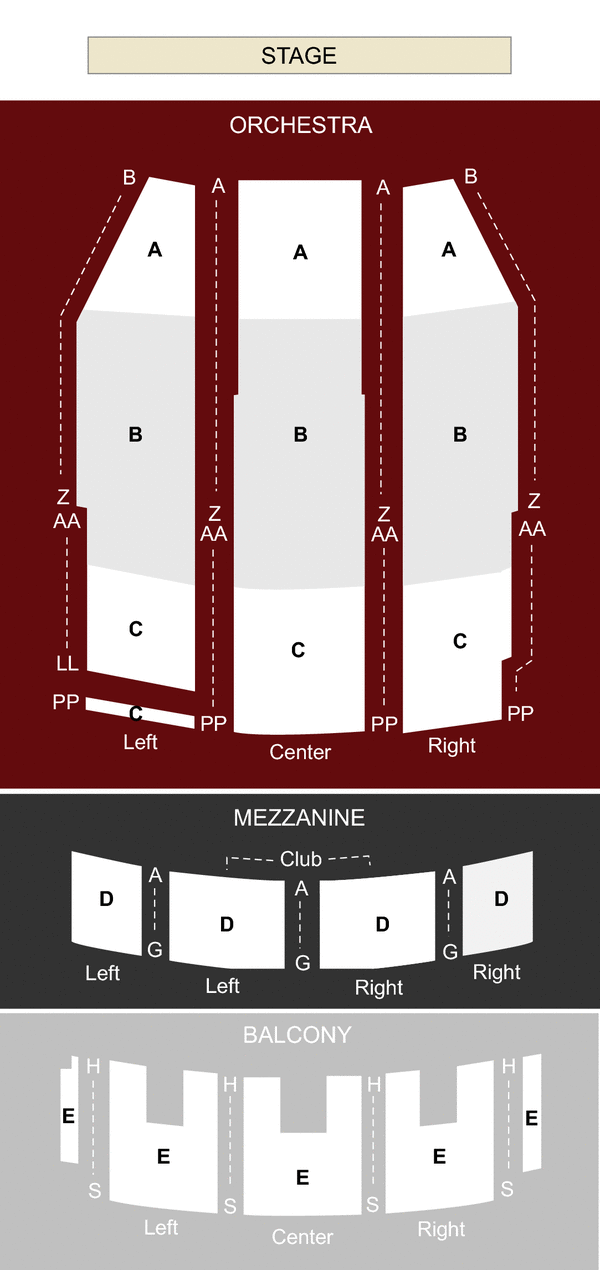 Paramount Theater Denver CO Seating Chart Stage Denver Theater Paramount Theater Denver CO Seating Chart Stage Denver Theater
