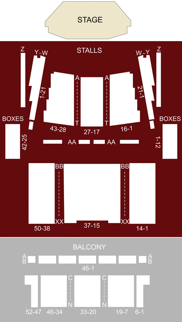 Royal Festival Hall Seating Chart