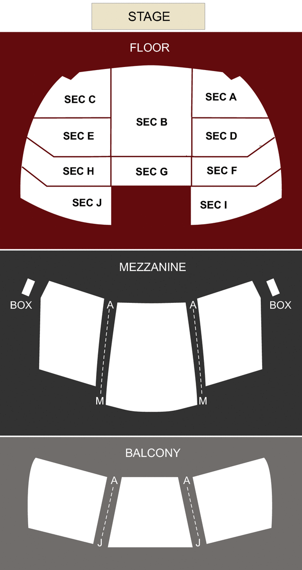 Sec Seating Chart