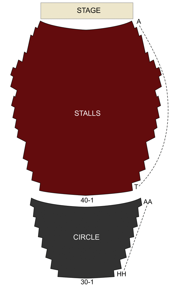 Churchill Theatre Seating Chart