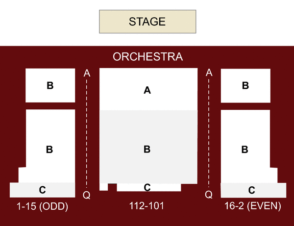 Stage 2 New World Stages Seating Chart