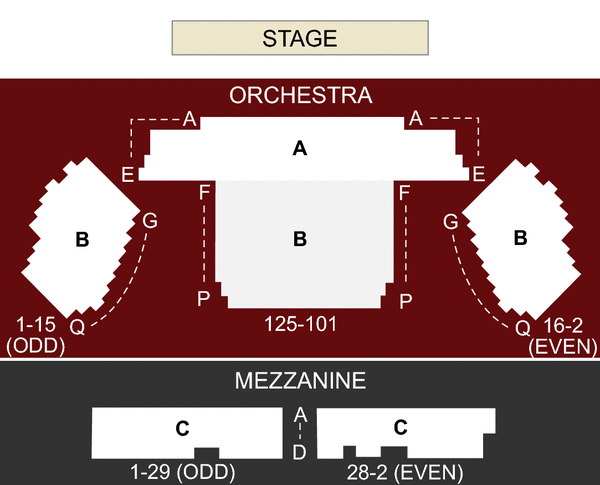 New World Stages Seating Chart Stage 3
