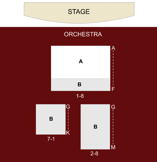 Lion Theatre Seating Chart