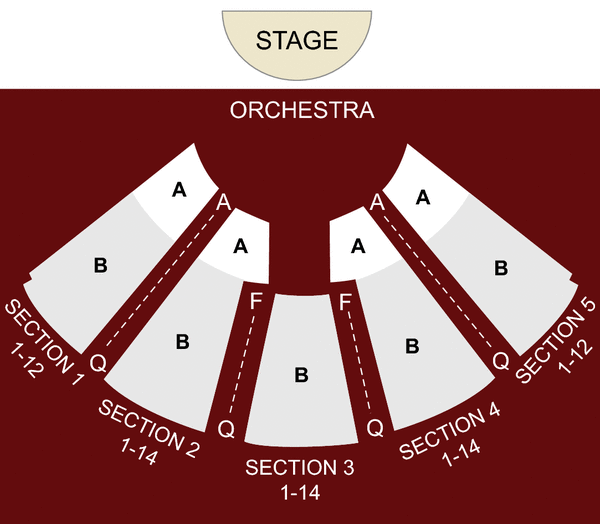 alley theatre seating