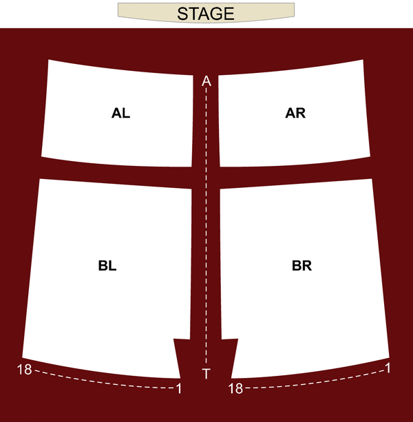 Gordie Brown Theater Seating Chart