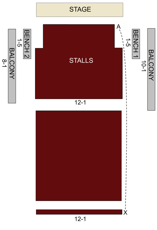 New Players Theatre Seating Chart