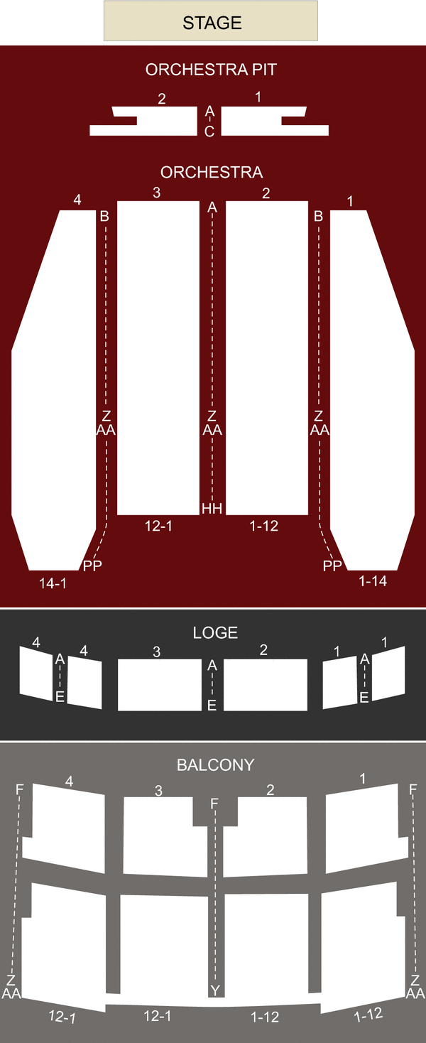 Louisville Palace Seating Chart