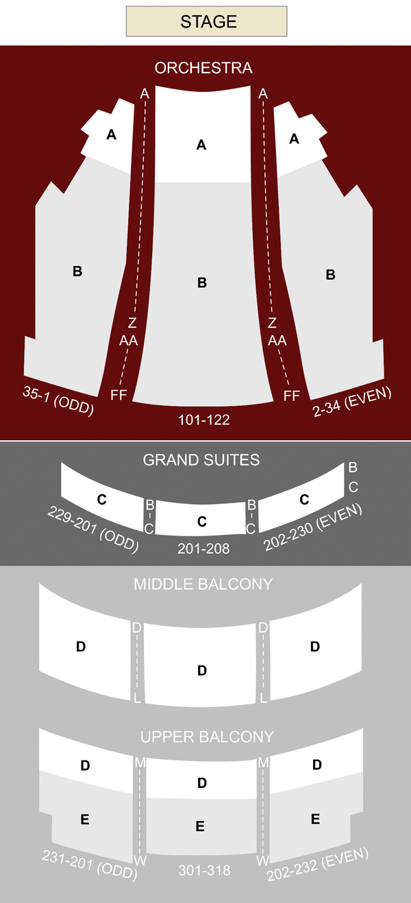 Hippodrome In Baltimore Seating Chart