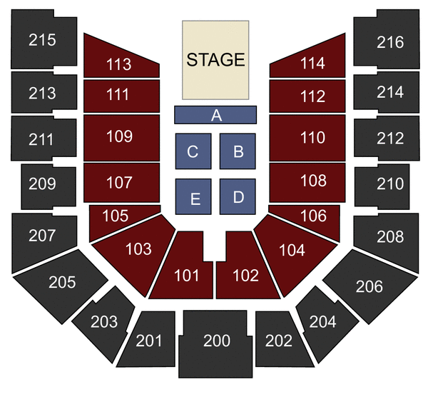 Cintas Center, Cincinnati, OH Seating Chart & Stage Cincinnati Theater