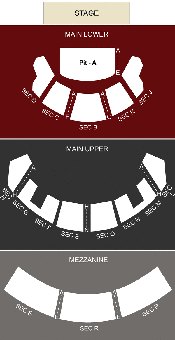 Capitol Theater, Columbus, OH Seating Chart & Stage Columbus Theater