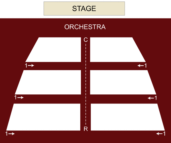 USF Theatre 1 Seating Chart