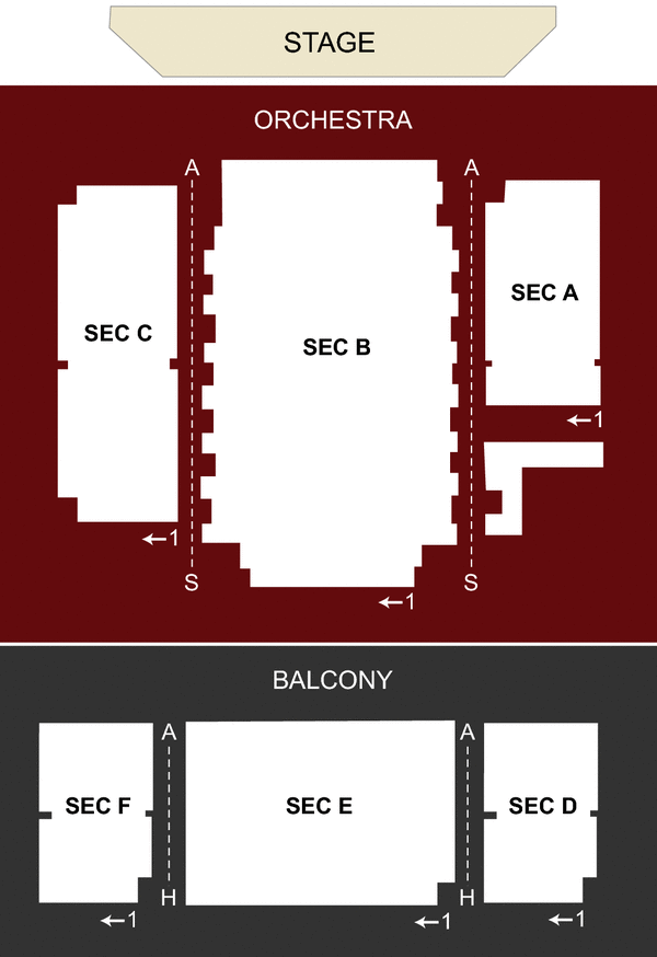 Jo Long Theatre Seating Chart
