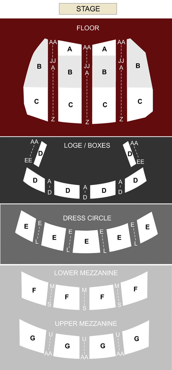 Orpheum Theater Sioux City Ia Seating Chart Stage Omaha