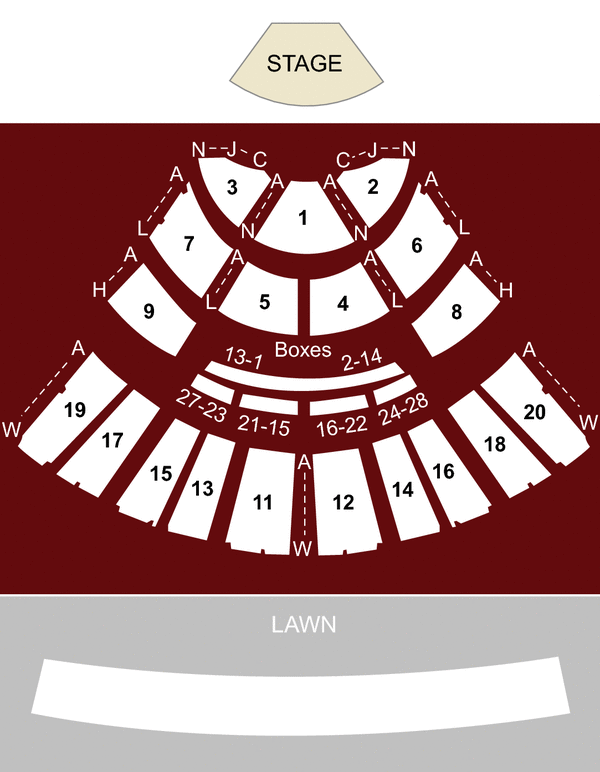 Tanglewood Music Center Seating Chart