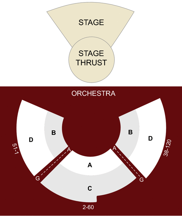 Theatre At The Center Munster Seating Chart