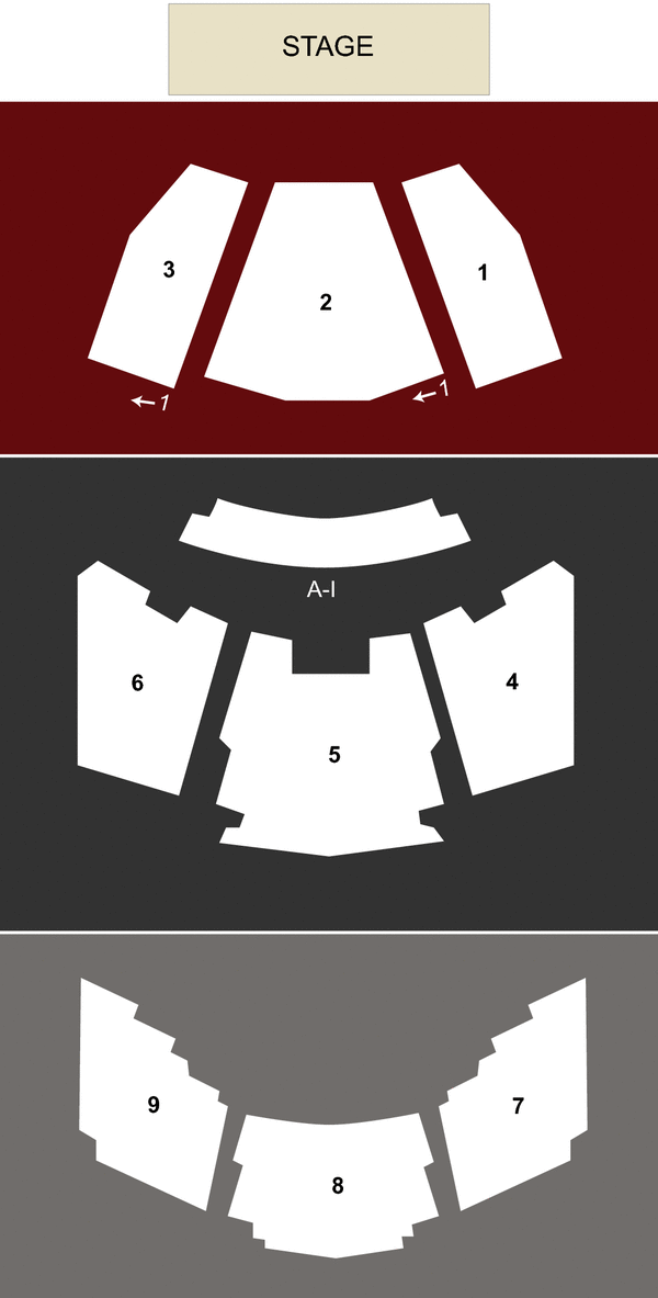 Penn and Teller Theater Seating Chart