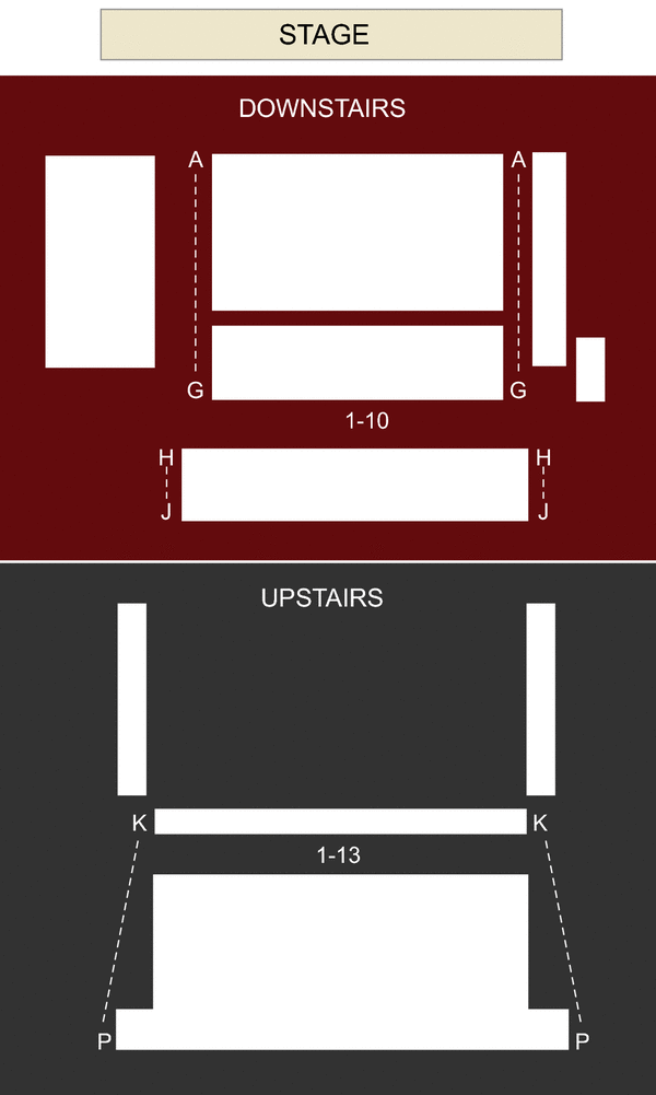 Kiln Theatre Seating Chart