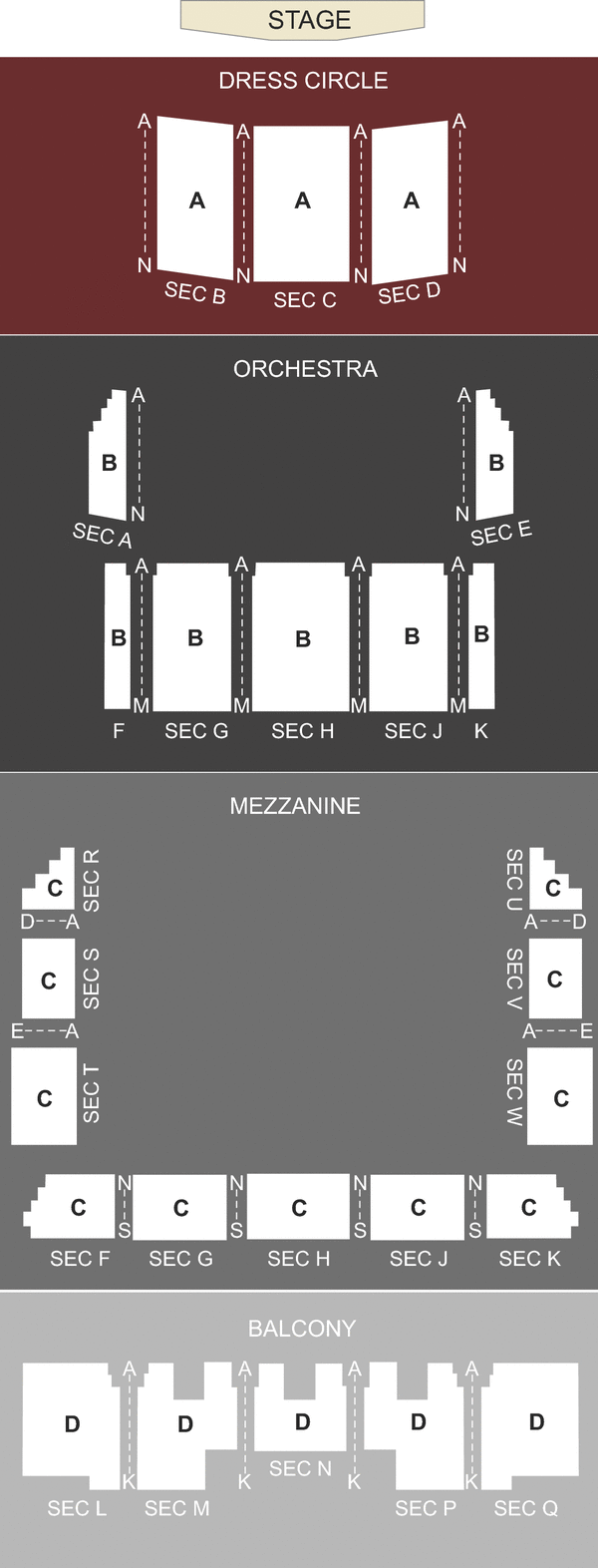 Raleigh Memorial Auditorium Seating Chart
