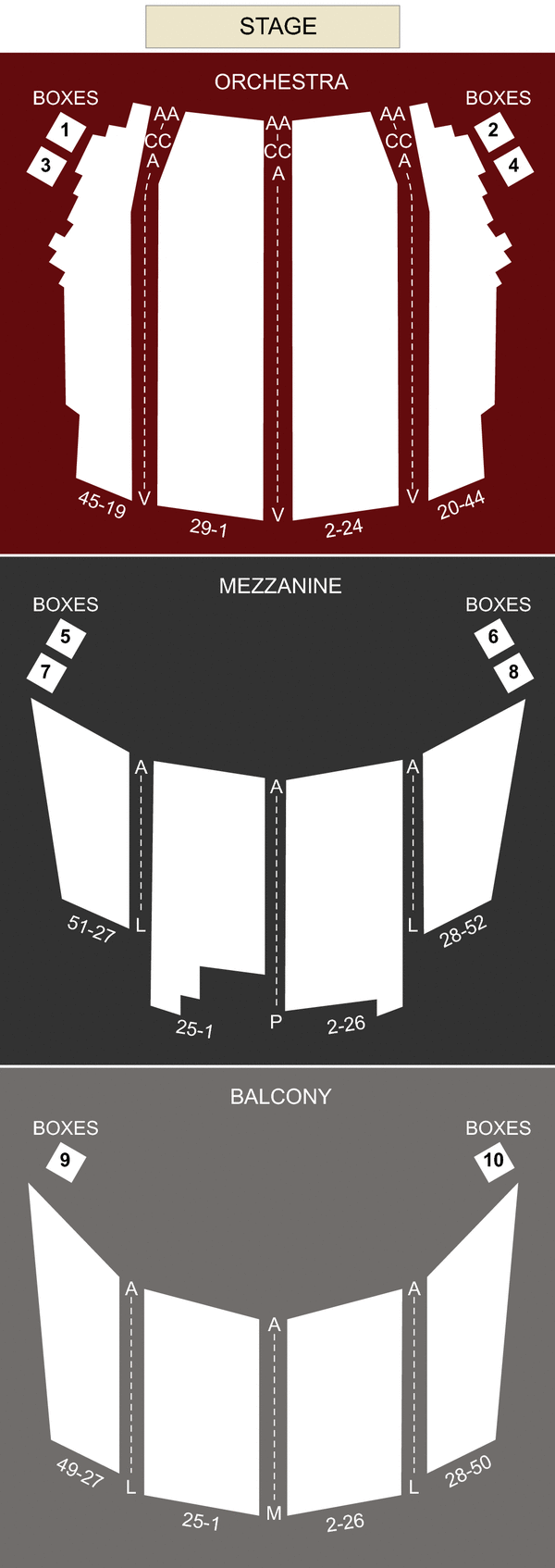 BAM Gilman Opera House, Brooklyn, NY - Seating Chart & Stage ...