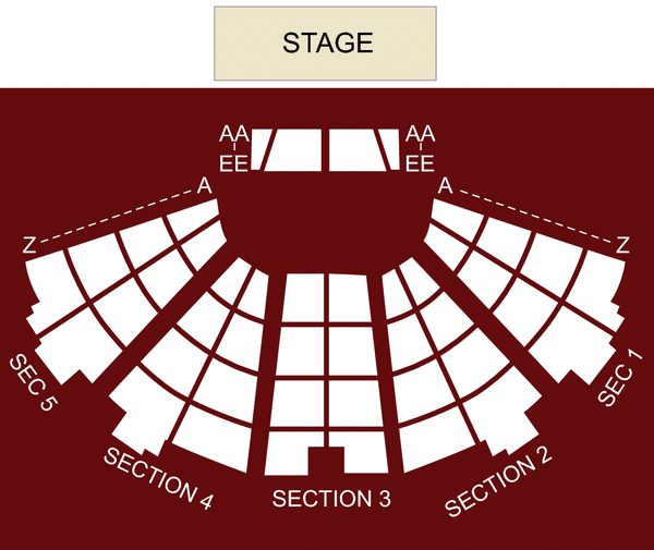 Kiva Auditorium, Albuquerque, NM - Seating Chart & Stage ...