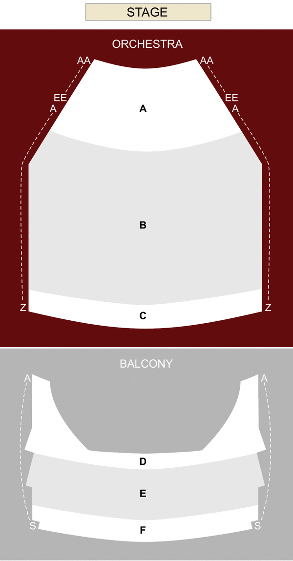 Concert Hall - Neal S. Blaisdell Center Seating Chart