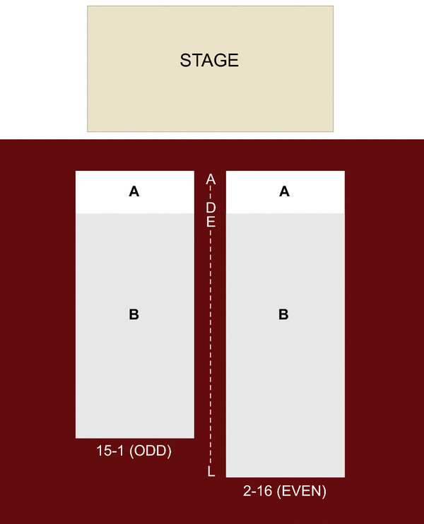 Squitieri Studio Theatre Seating Chart