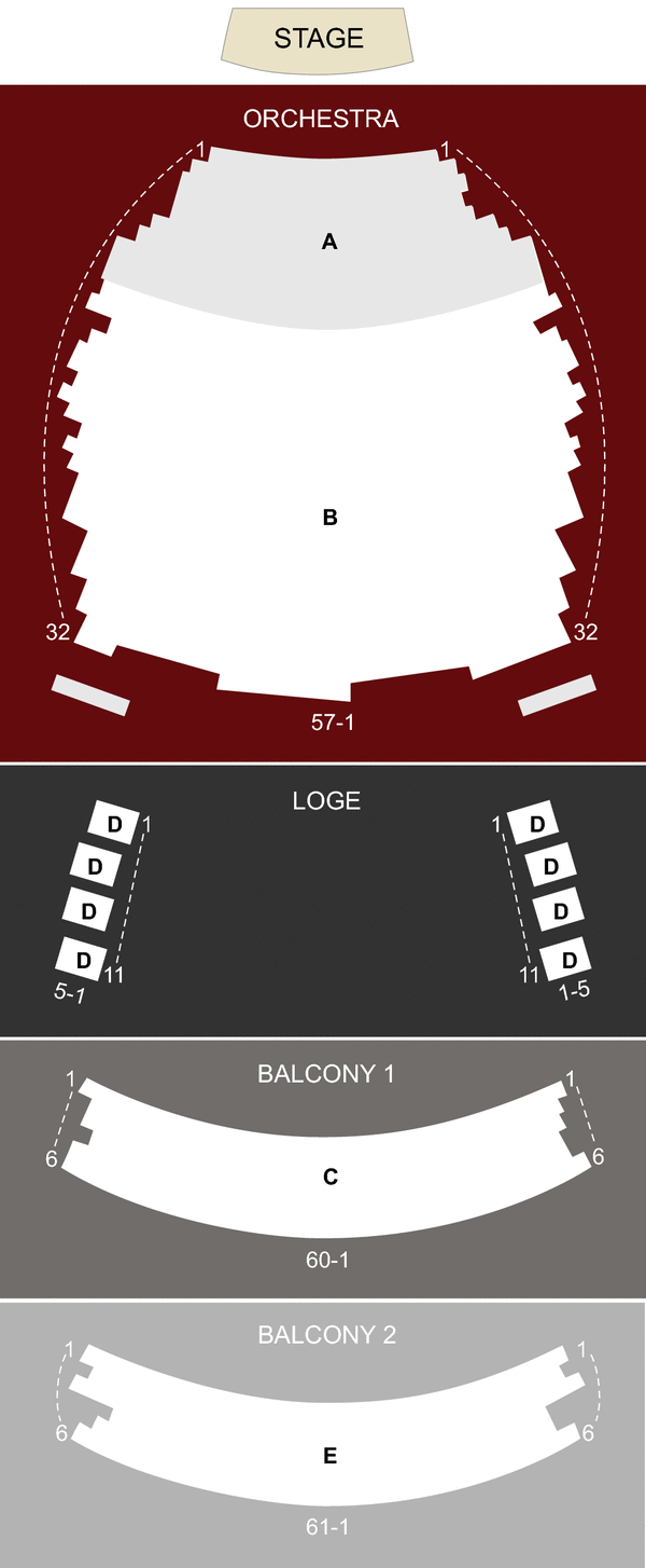 Manitoba Centennial Concert Hall Seating Chart