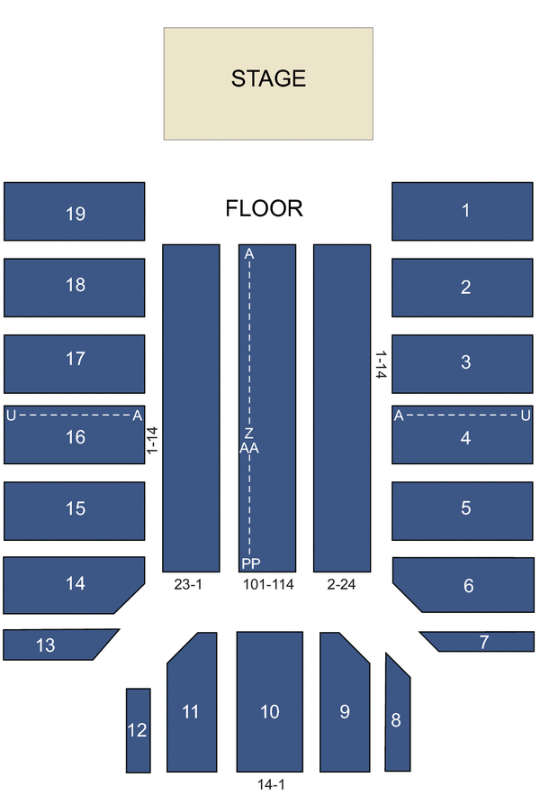 Event Center San Jose State University Seating Chart