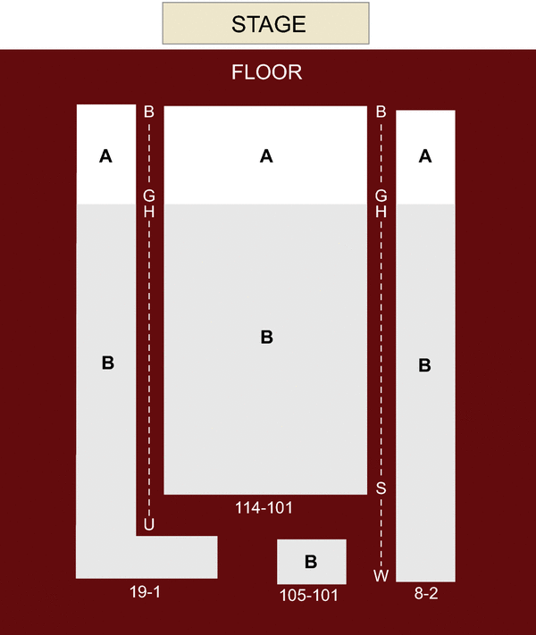 Wealthy Theatre Seating Chart