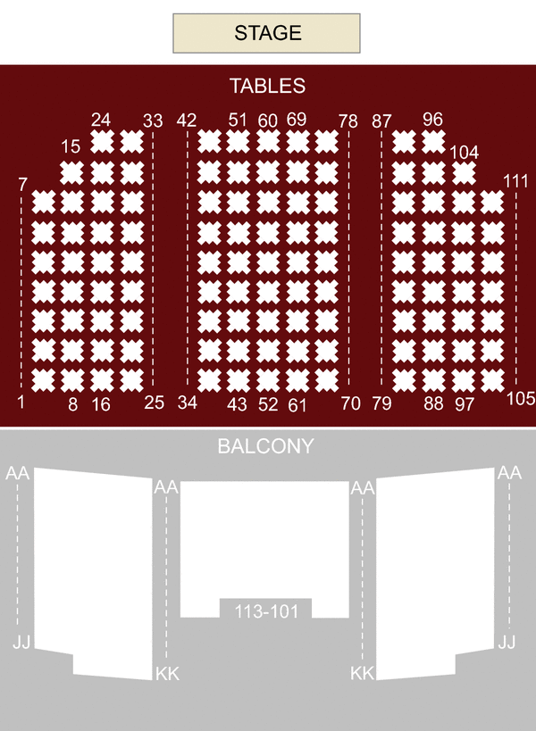 The Fonda Theatre Seating Chart